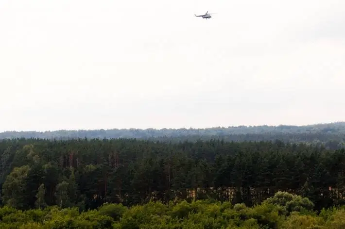 Gaižiūnų poligone rastas savaitės pradžioje į Lietuvą iš Baltarusijos įskridęs dronas