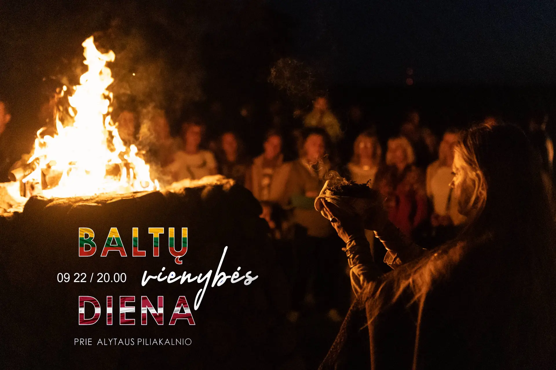 Prie Alytaus piliakalnio - Baltų vienybės diena