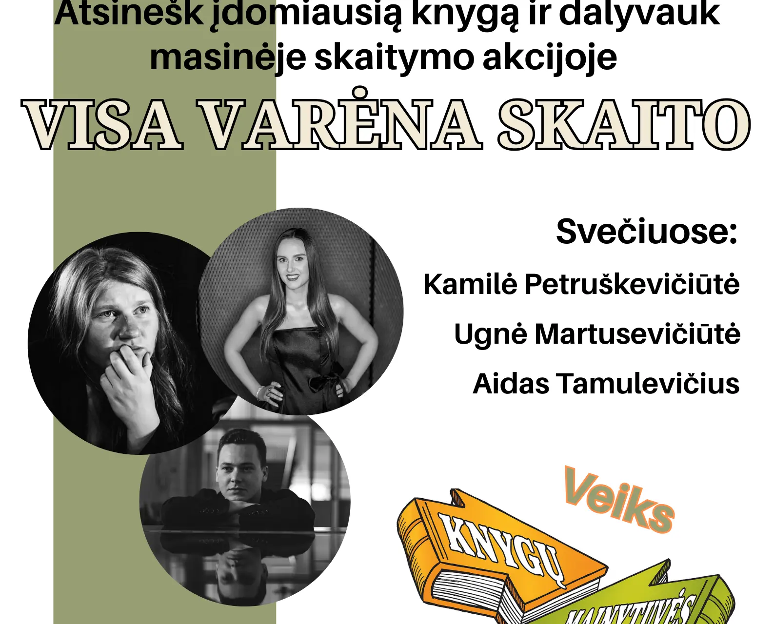 Visa Varėna skaitys kartu: kultūrinė šventė kviečia prisijungti