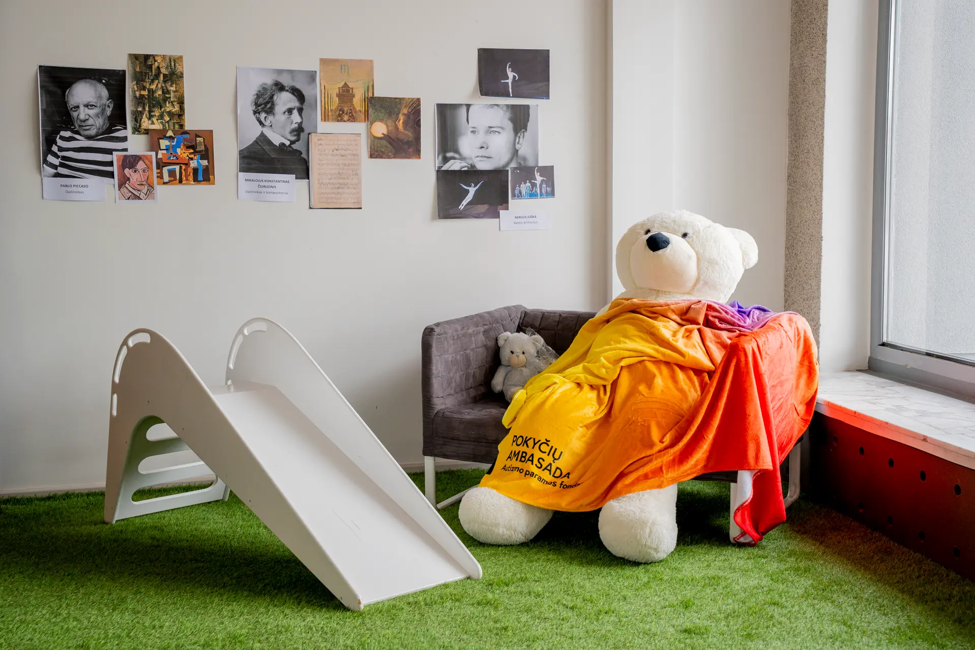 Alytaus kultūros centre – nauja sensorinė erdvė pritaikyta ir ypatingų poreikių turintiems vaikams
