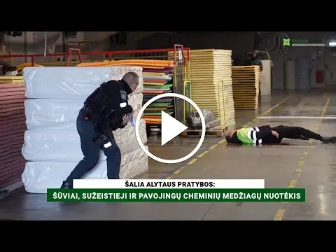 Šalia Alytaus pratybos: šūviai, sužeistieji ir pavojingų cheminių medžiagų nuotėkis