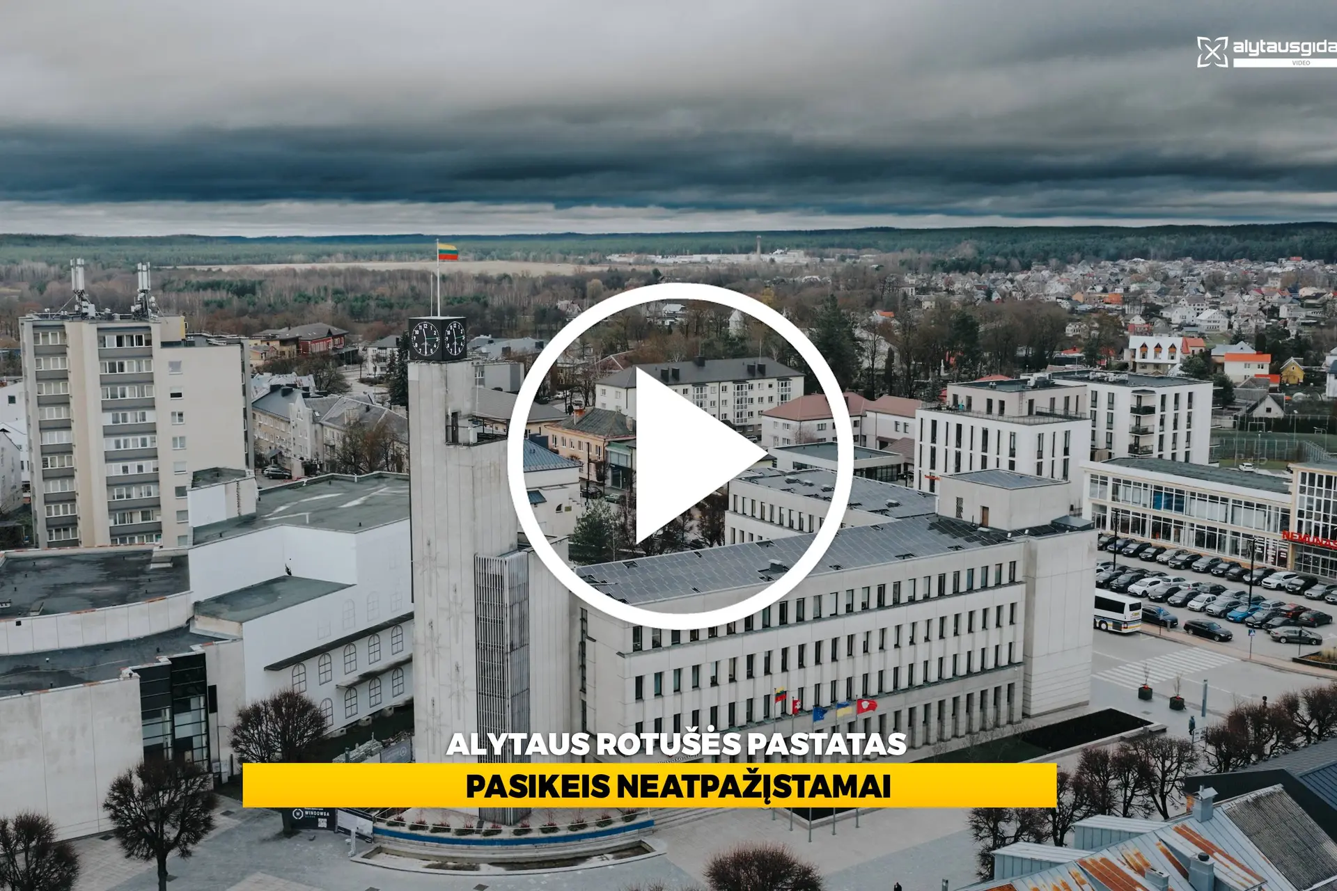 Rotušės pastatas pasikeis neatpažįstamai