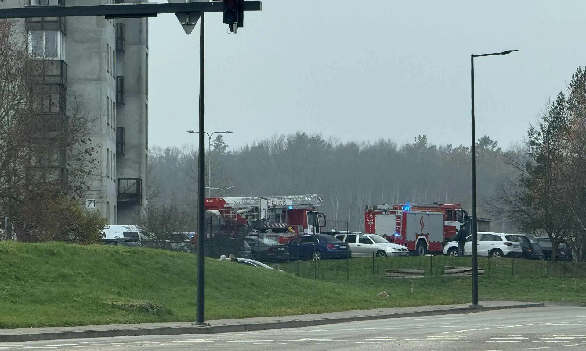 Keistas kvapas Alytaus daugiabutyje sukėlė ant kojų tarnybas