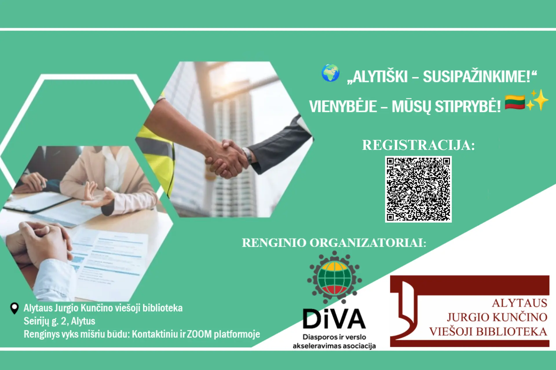Renginys „Alytiški – susipažinkime!“