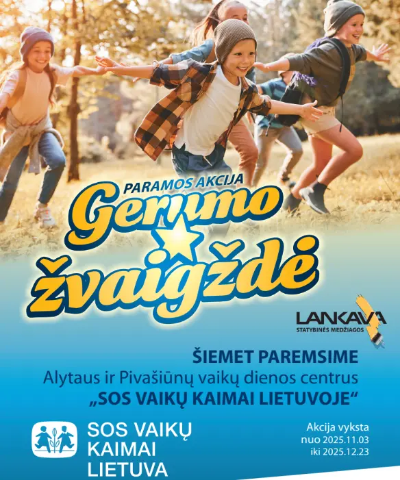 „Gerumo žvaigždė“ vėl kviečia dalintis šviesa