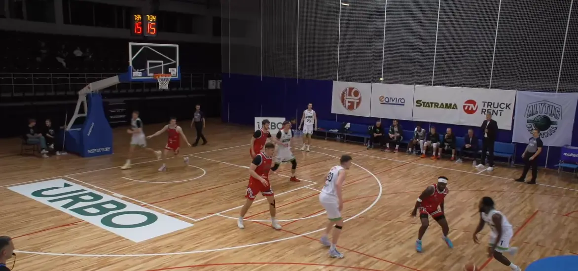 „Alytaus“ krepšininkai  pralaimėjo Mažeikių „M Basket“