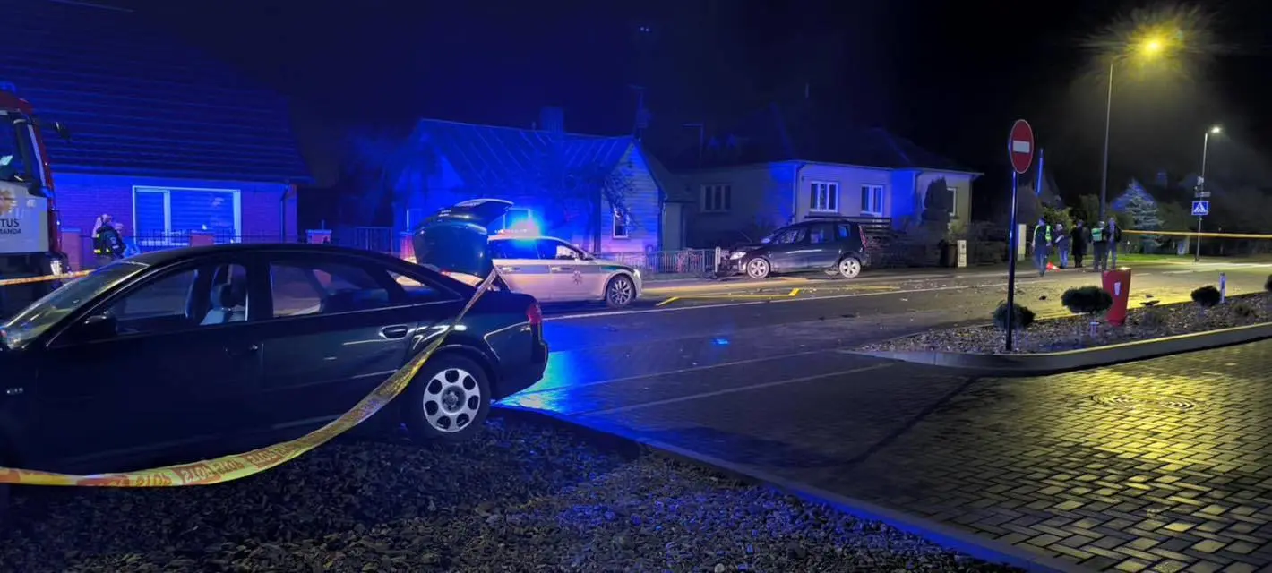 Avarija Merkinės gatvėje: po neatsargaus manevro paaiškėjo, kad „Audi“ vairuotojas – visiškai girtas