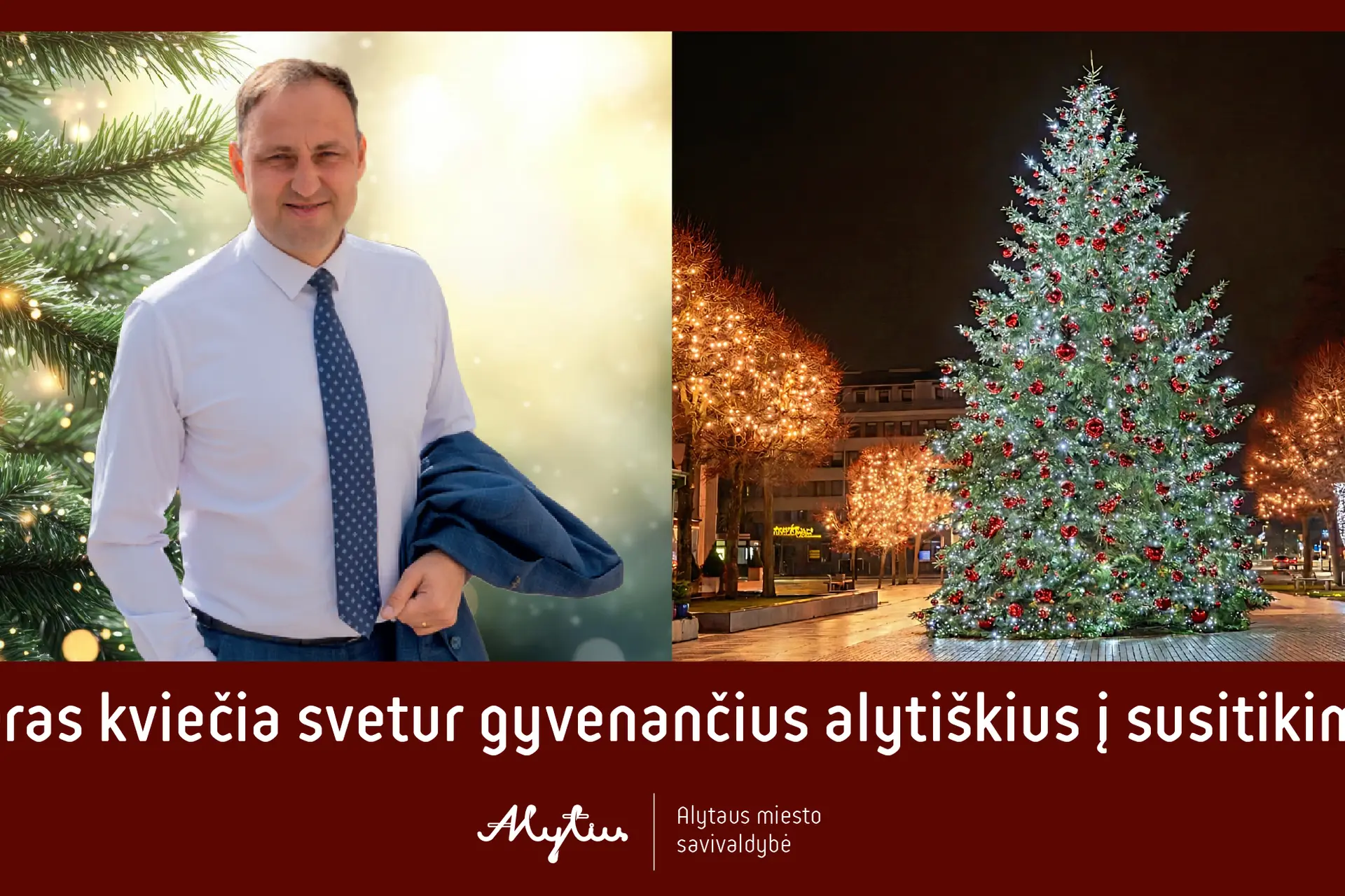 Alytus kviečia svetur gyvenančius alytiškius į jaukų kalėdinį susitikimą