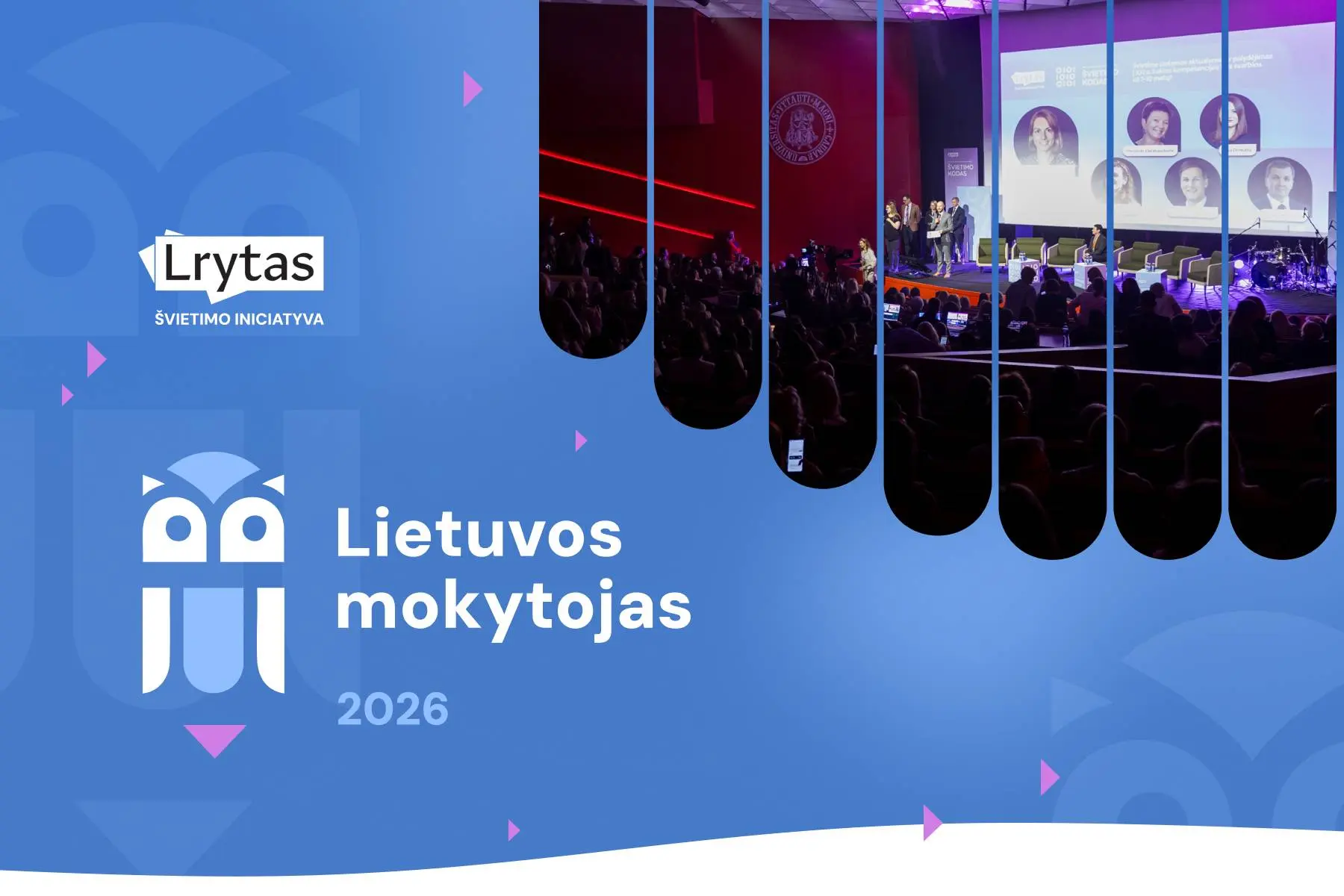 Šeštieji Lrytas „Lietuvos mokytojas“ apdovanojimai – daugiau nominacijų ir dovanų!