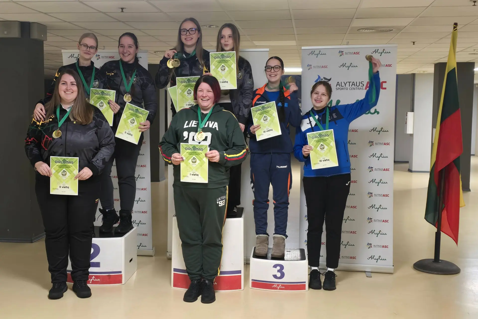 Alytaus sportininkai – tarp stipriausiųjų Lietuvos šaudymo čempionate!