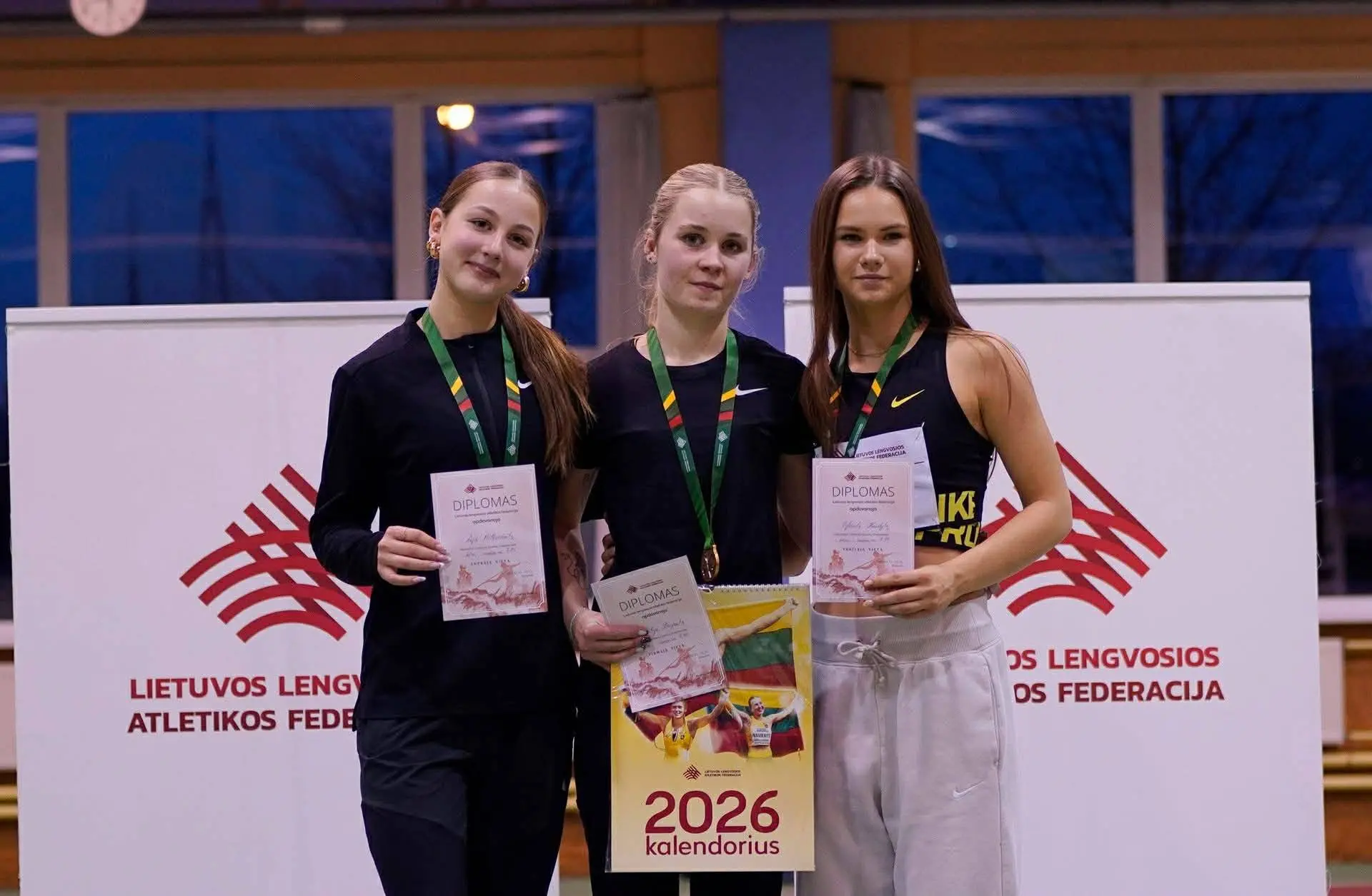 Alytaus sporto centro lengvaatlečiai – tarp prizininkų Lietuvos jaunučių ir jaunių čempionatuose!