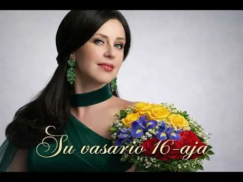 Alytiškė Agnė Petravičienė su daina „Laisvės ugnis“ sveikina Alytų