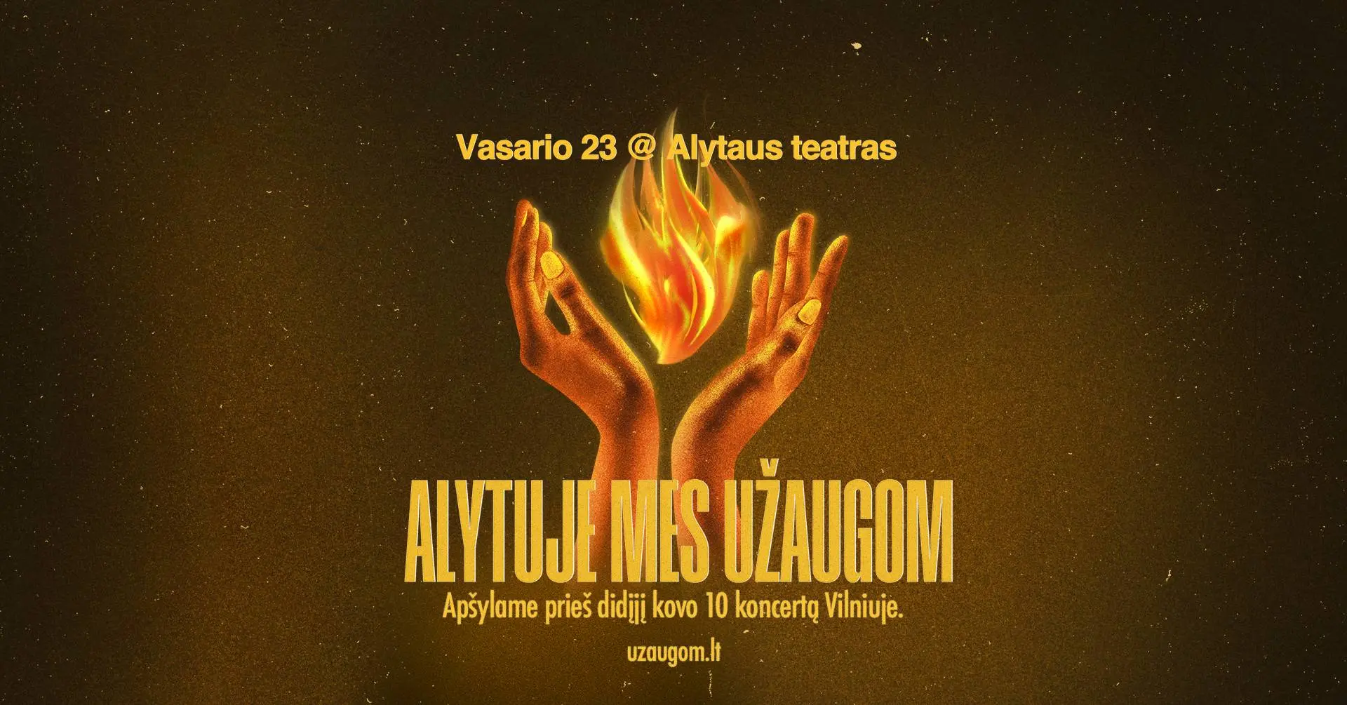 „ALYTUJE MES UŽAUGOM!“ – paramos koncertas ir Ukrainos karo metinių minėjimas
