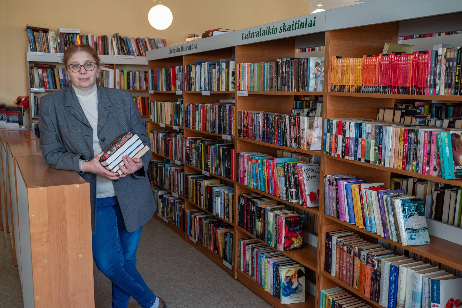 BIBLIOTEKOS ŽMONĖS: šių dienų knygnešė – Olesia Demenkova