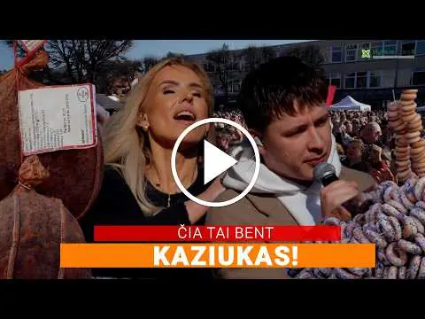 Pavasario mugėje - tūkstantinė pirkėjų minia