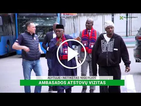 Alytuje - netikėtas Nigerijos ambasados atstovų vizitas