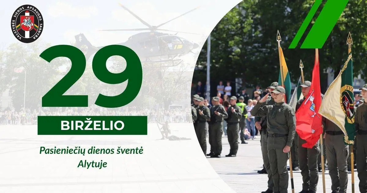 Alytuje – Pasieniečių diena: sraigtasparnis, tarnybiniai šunys ir specialiųjų pajėgų pasirodymas