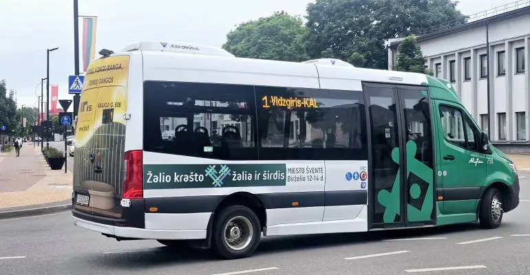 Nuo birželio 15 d. viešasis transportas važiuos vasaros maršrutų grafiku