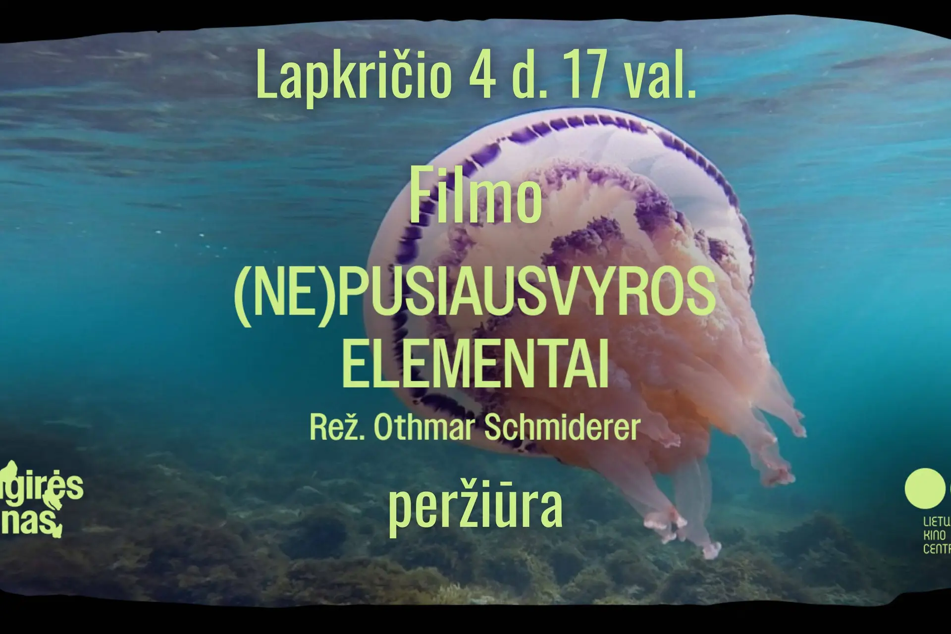 Sengirės kinas. (Ne)pusiausvyros elementai. FB event cover