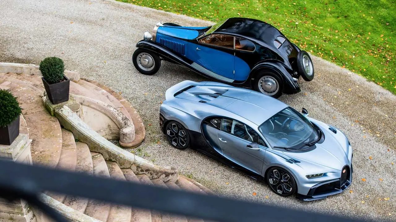 bugatti chiron profilee asta con bugatti