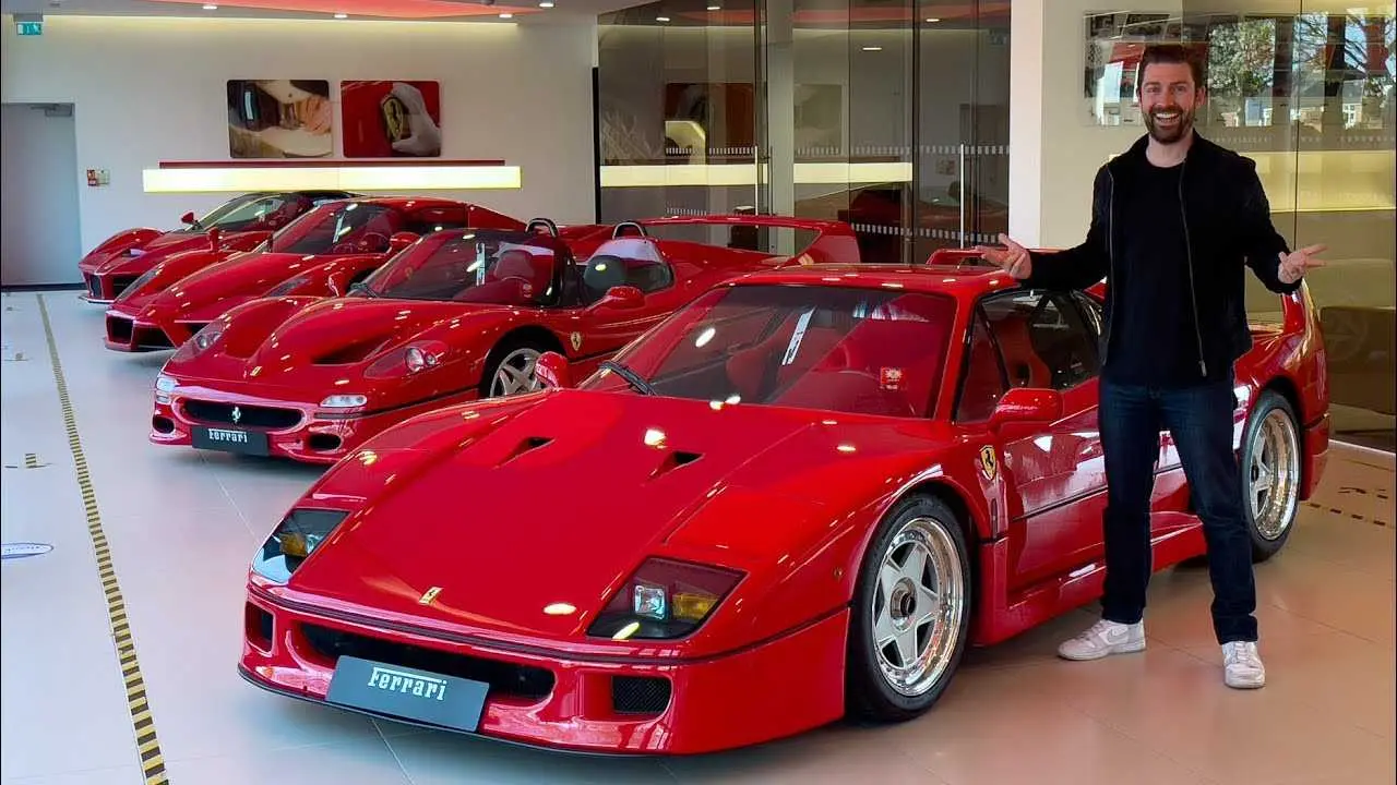 la collezione delle cinque ferrari ripresa da mr jww