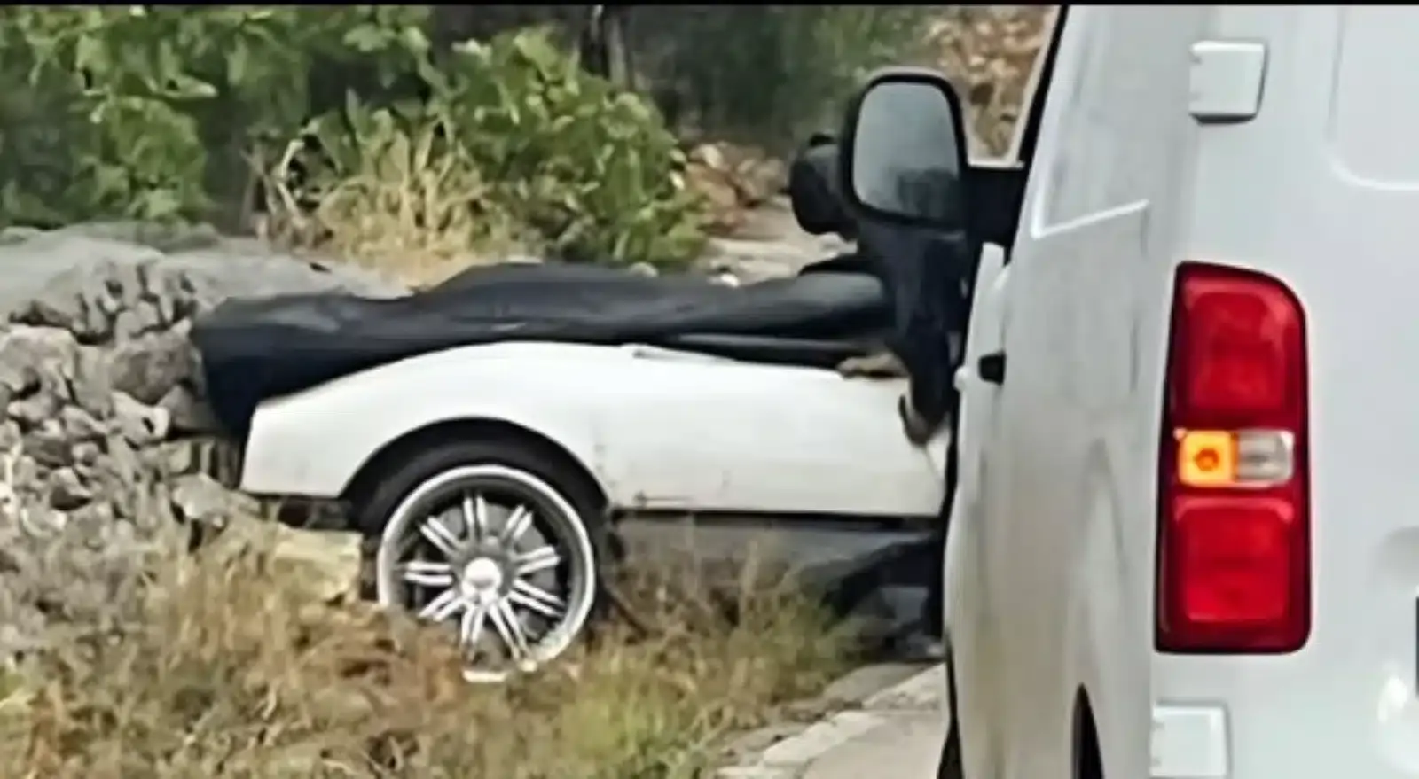 pagani zonda distrutta incidente