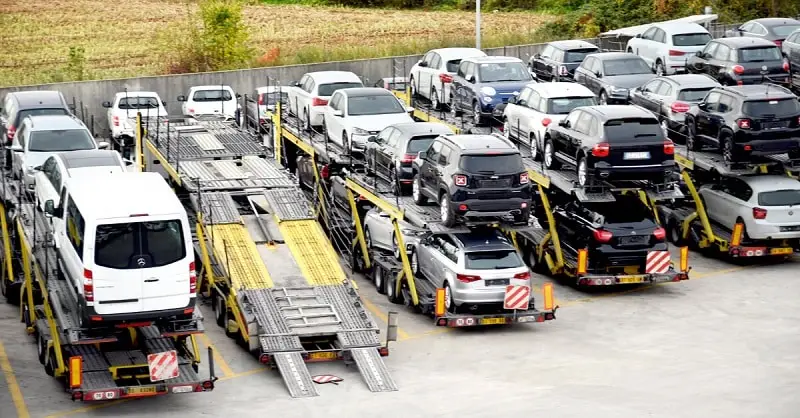 trasporto auto con bisarca