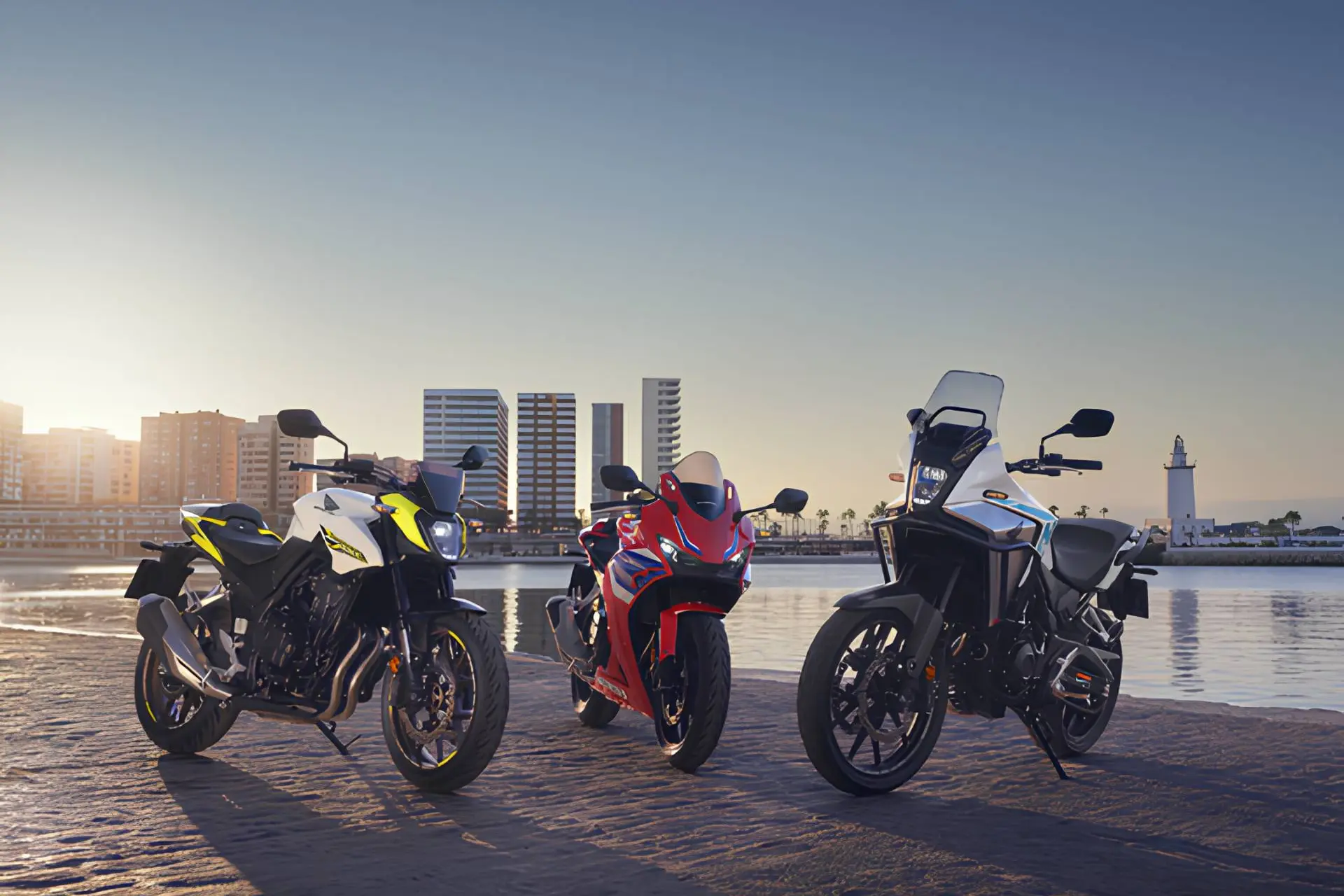 honda serie di moto in gamma