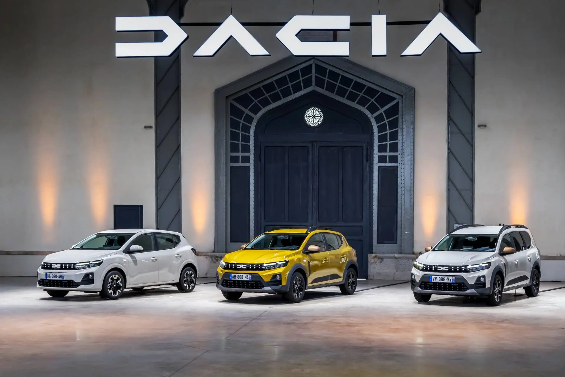 Sandero, Sandero stepway e jogger della gamma 2026