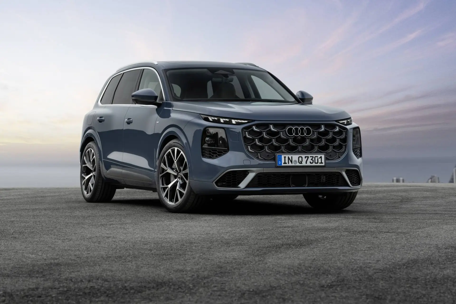 Audi Q7 2026 anteriore