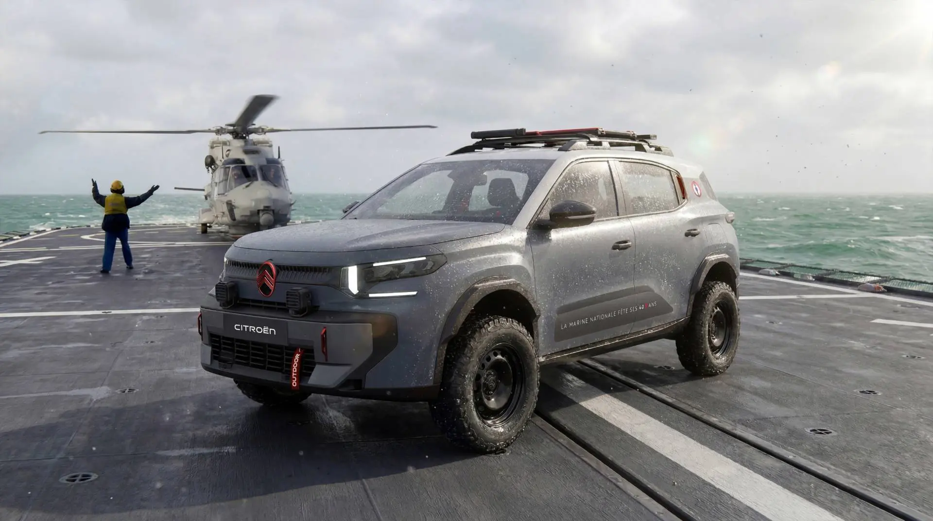 Citroen C3 Aircross Marine Nationale
