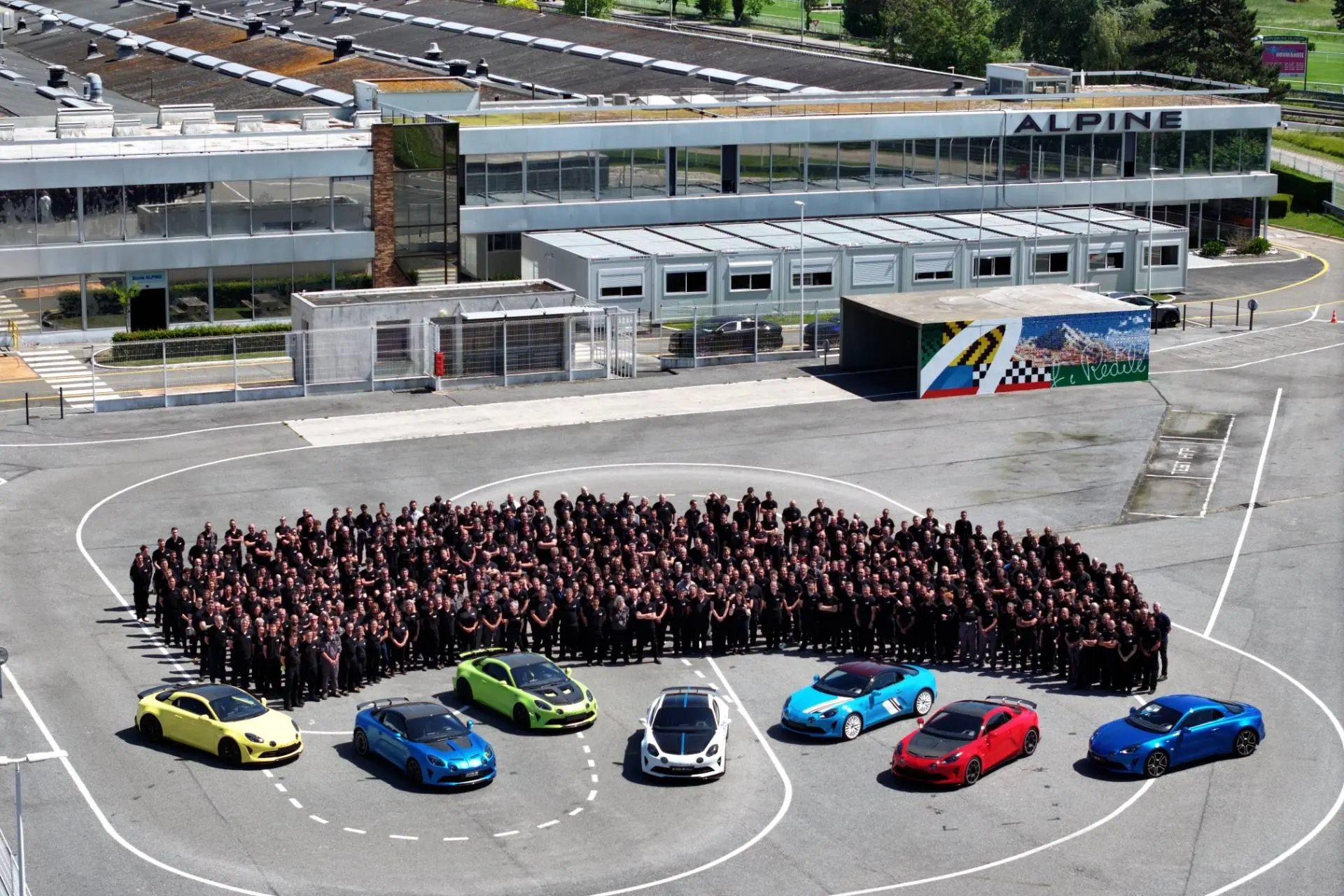 Alpine_A110 dieppe tutta la gamma che esce di produzione