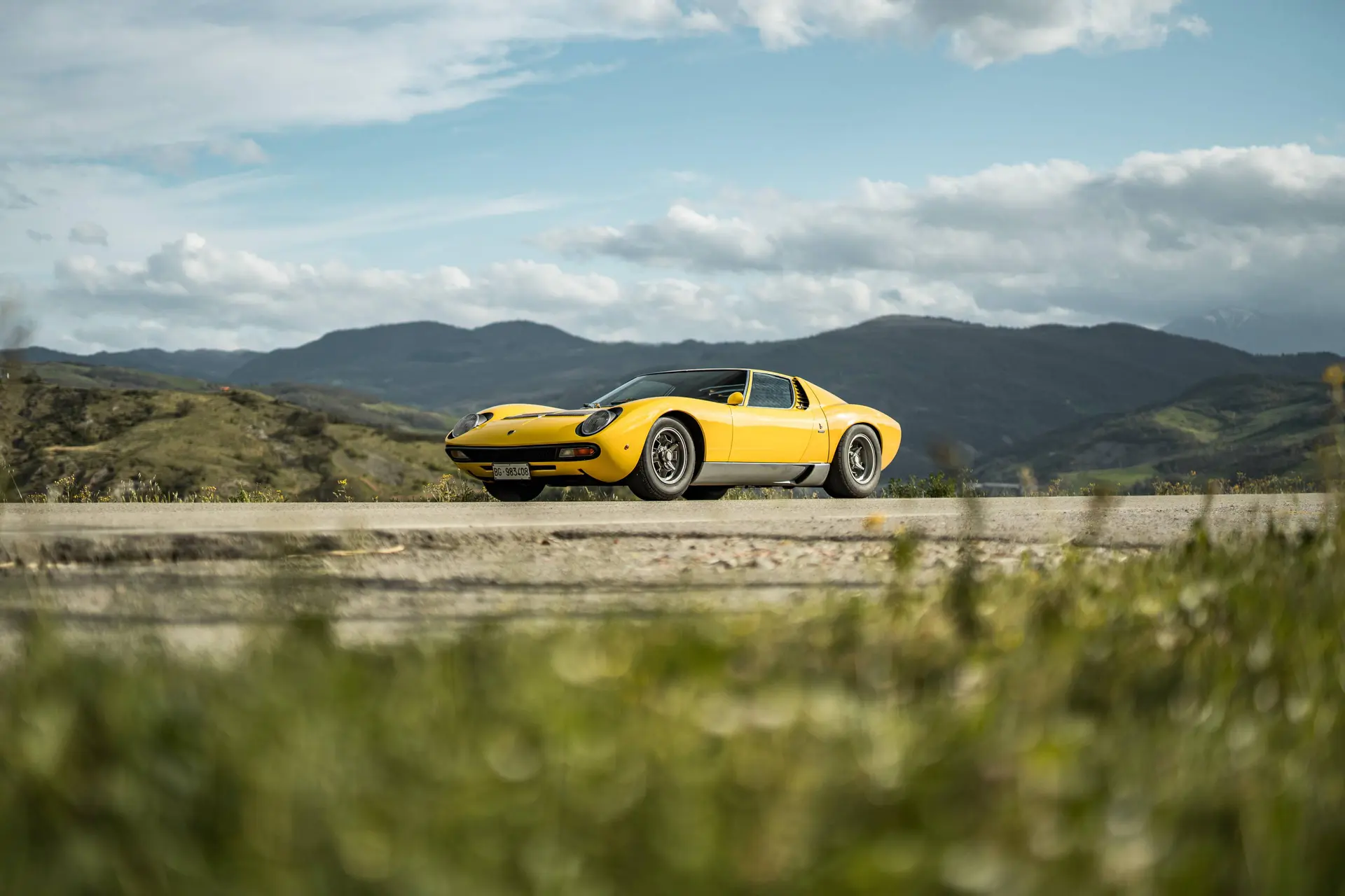 Lamborghini Miura SV frontale