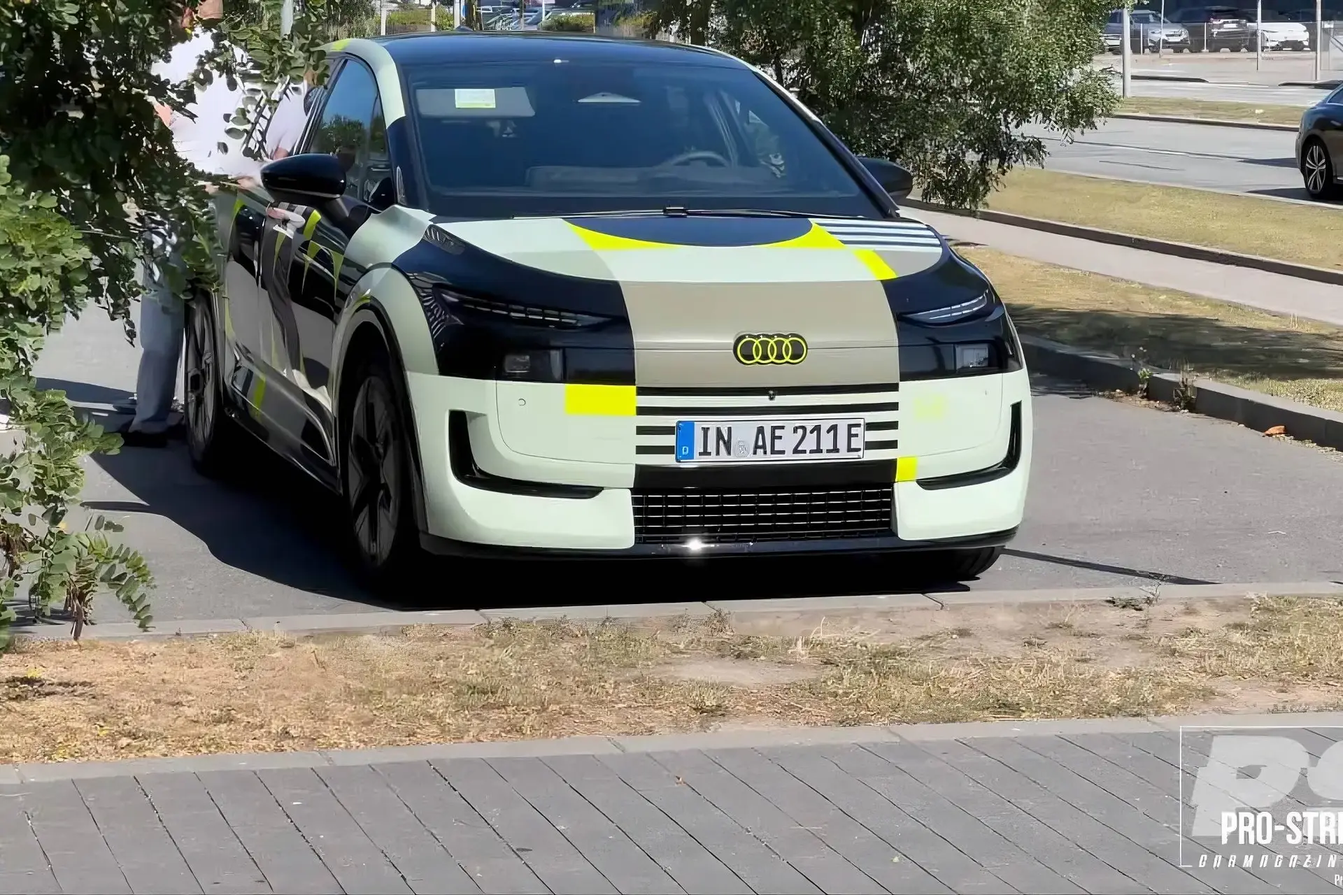 Nell'immagine si vede la nuova Audi A2