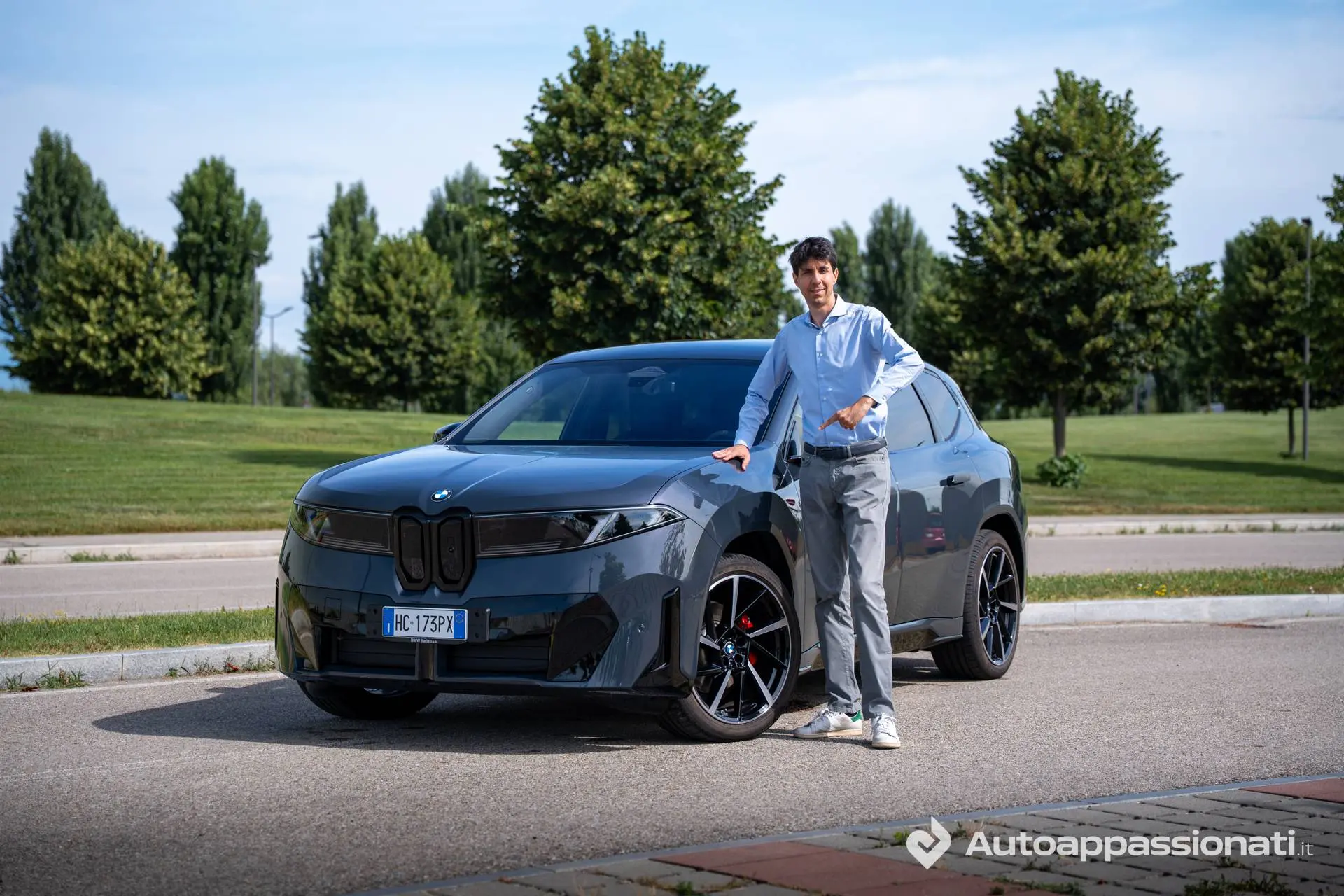 BMW iX3 statica ferrero