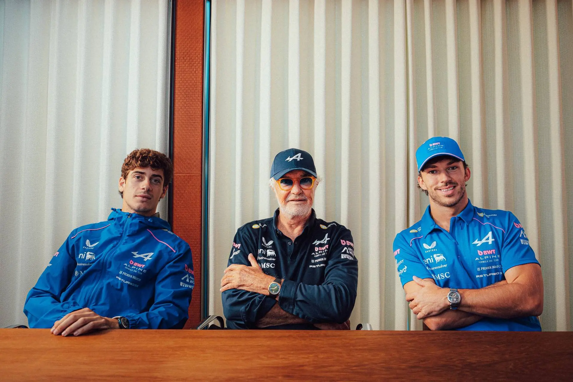 franco colapinto, flavio briatore, pierre gasly