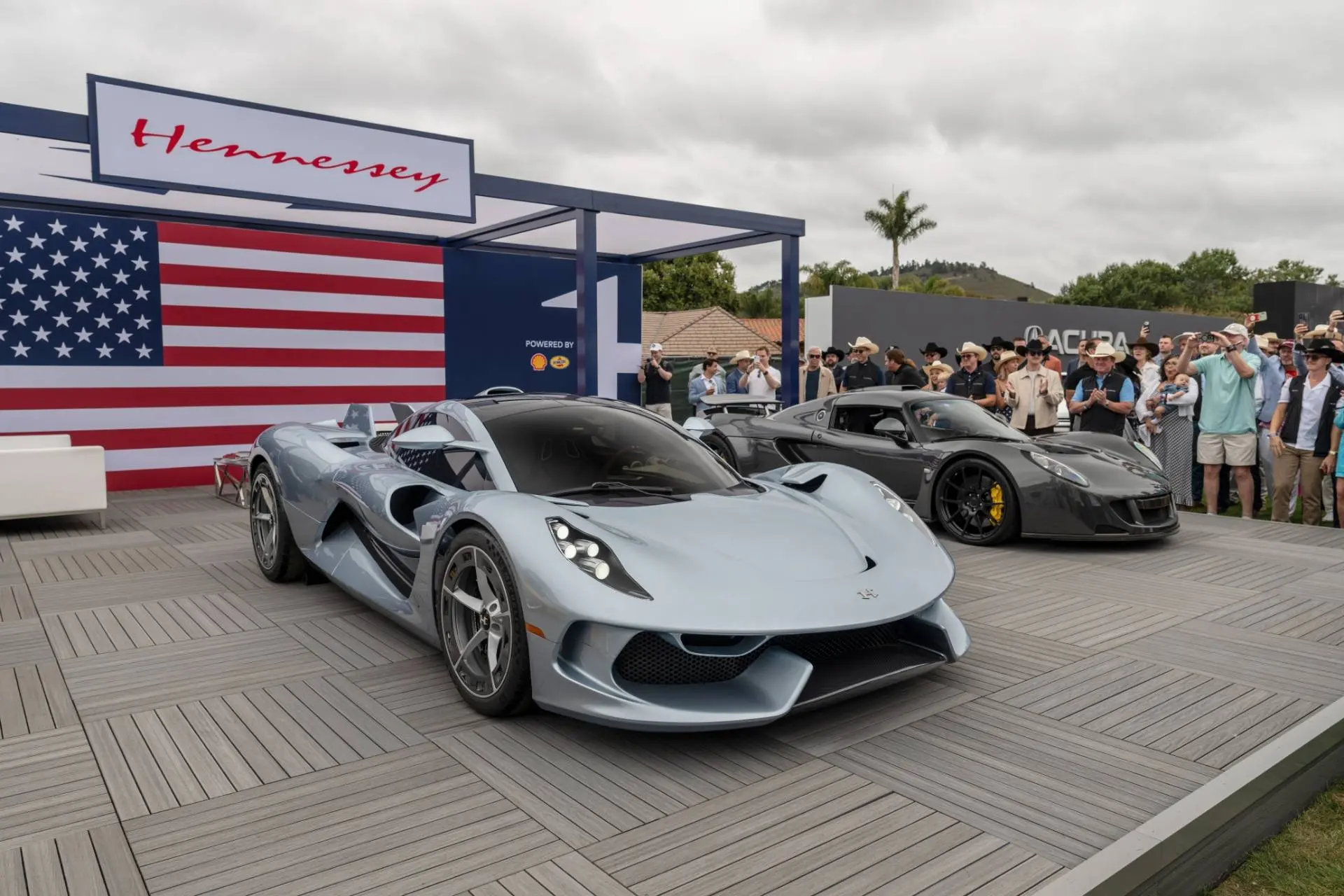 Hennessey Blackbird anteriore