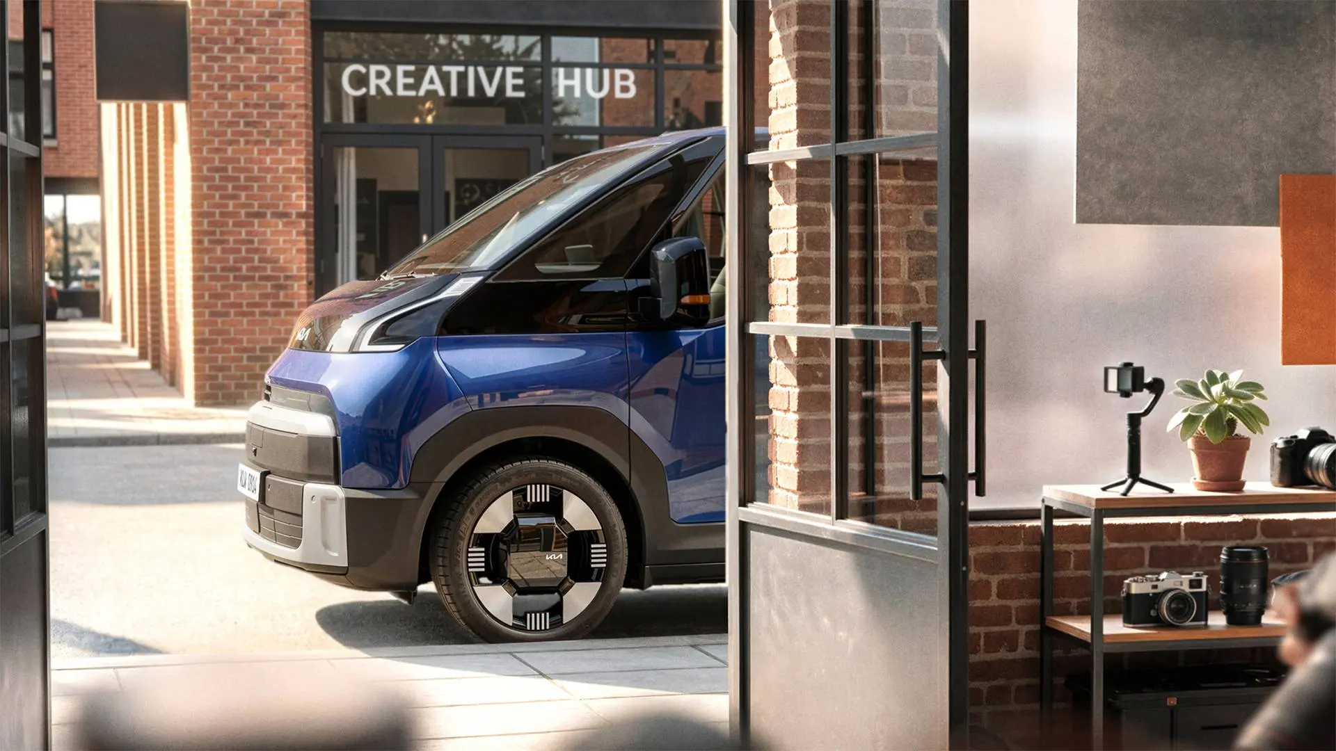Kia PV7 Teaser frontale