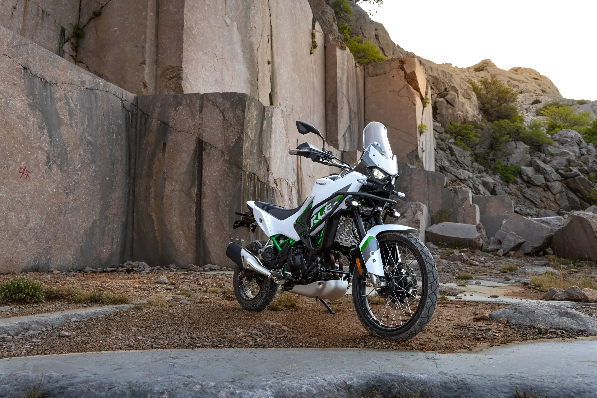 KLE500 smartride frontale