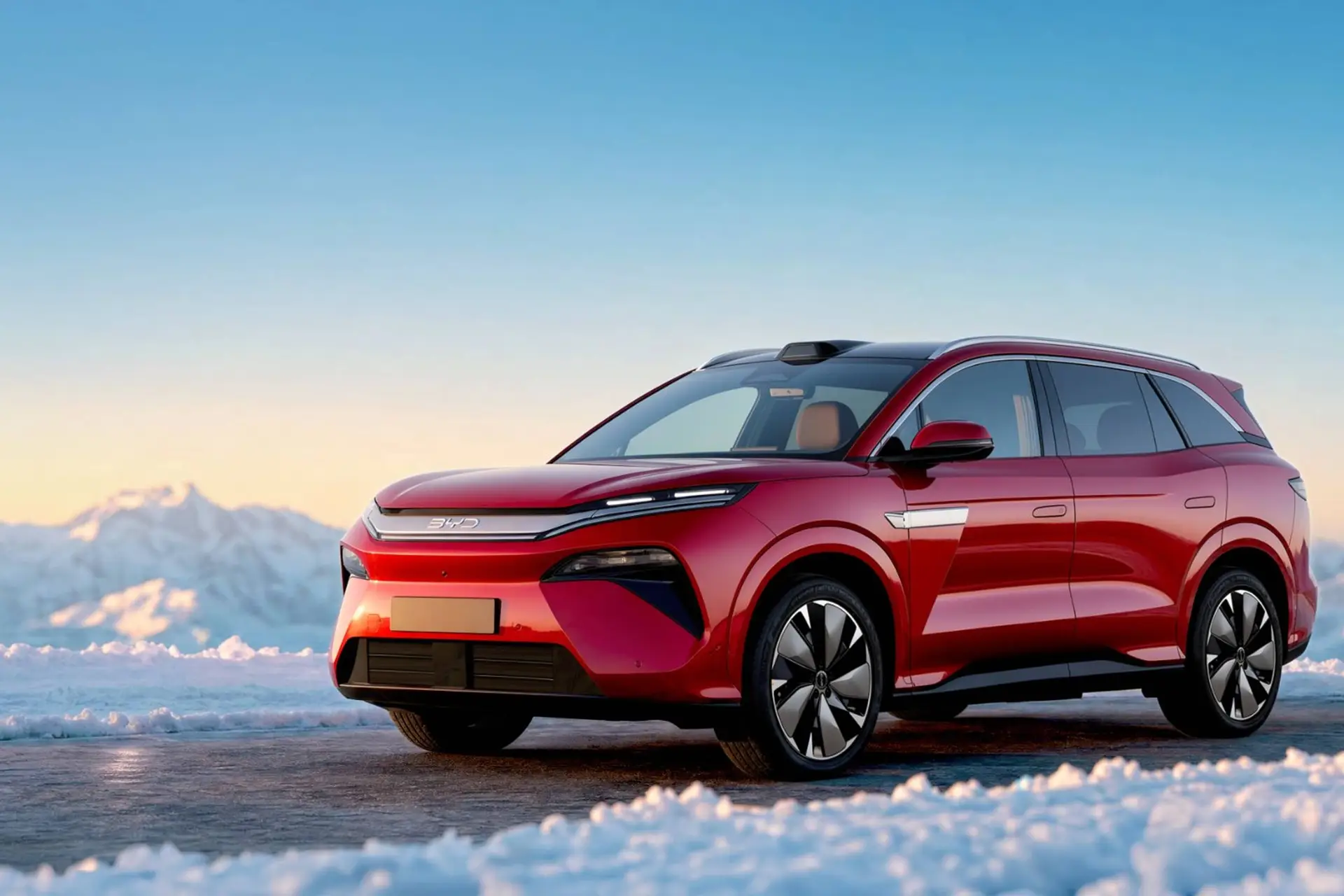 BYD ATTO 8 anteriore