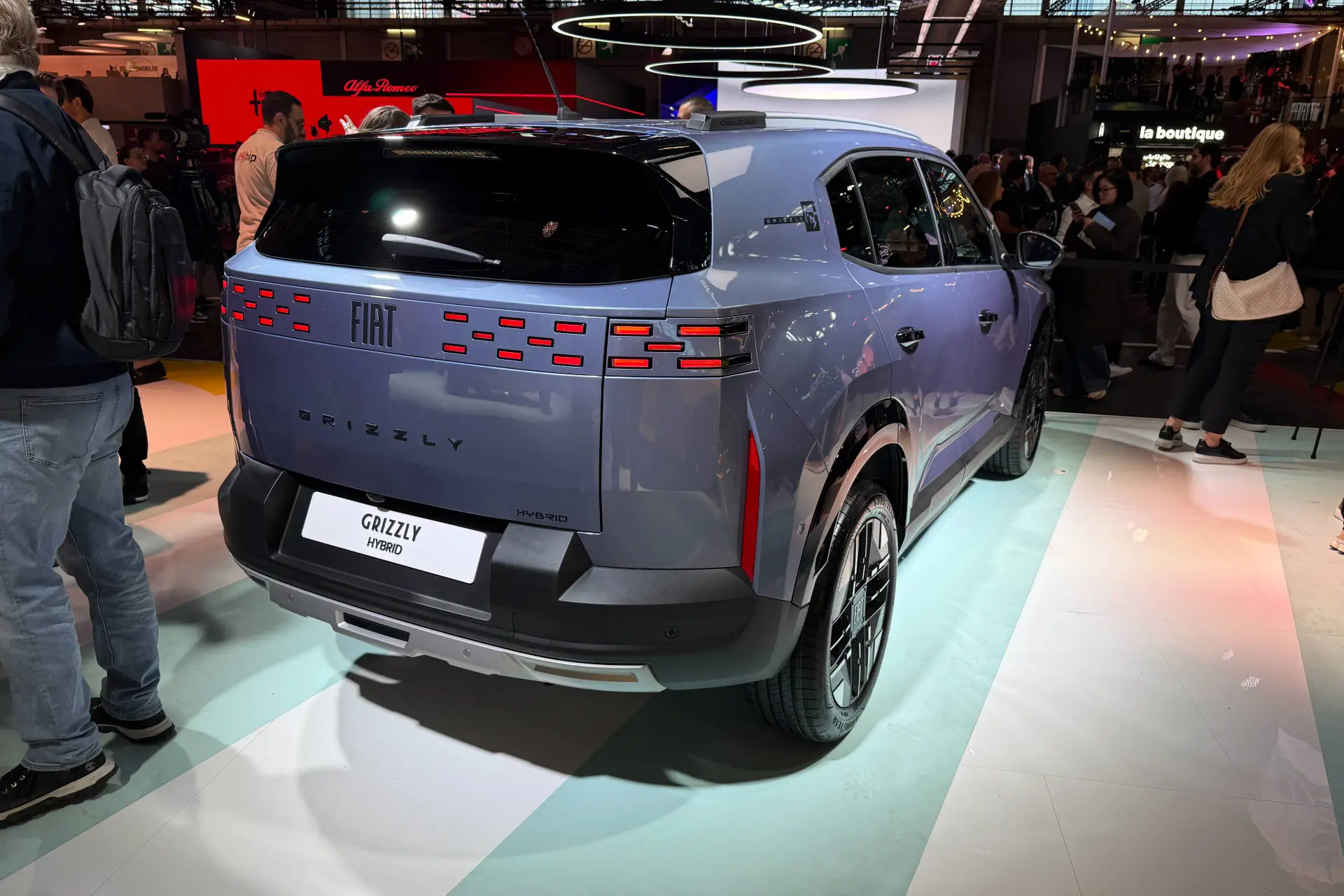 FIAT Grizzly posteriore