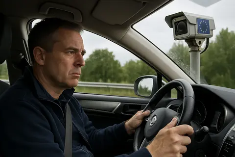 EU kijkt vanaf nu mee in je auto of je je wel op de weg concentreert