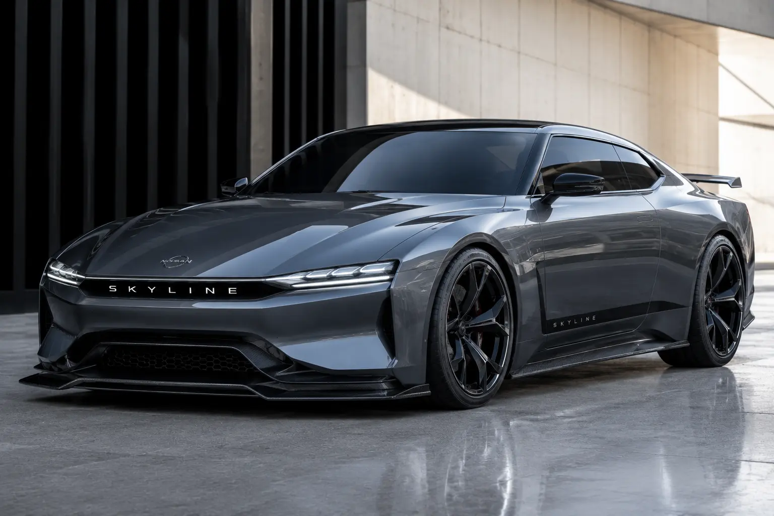 Nissan Skyline render