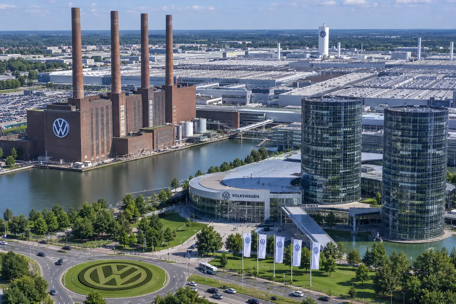 Volkswagen fabriek Wolfsburg