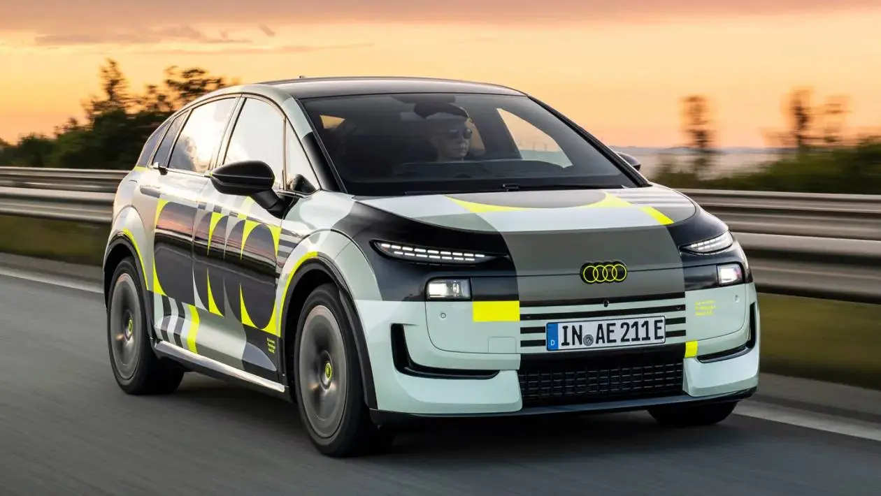 Audi A2 e-tron prototype 2026