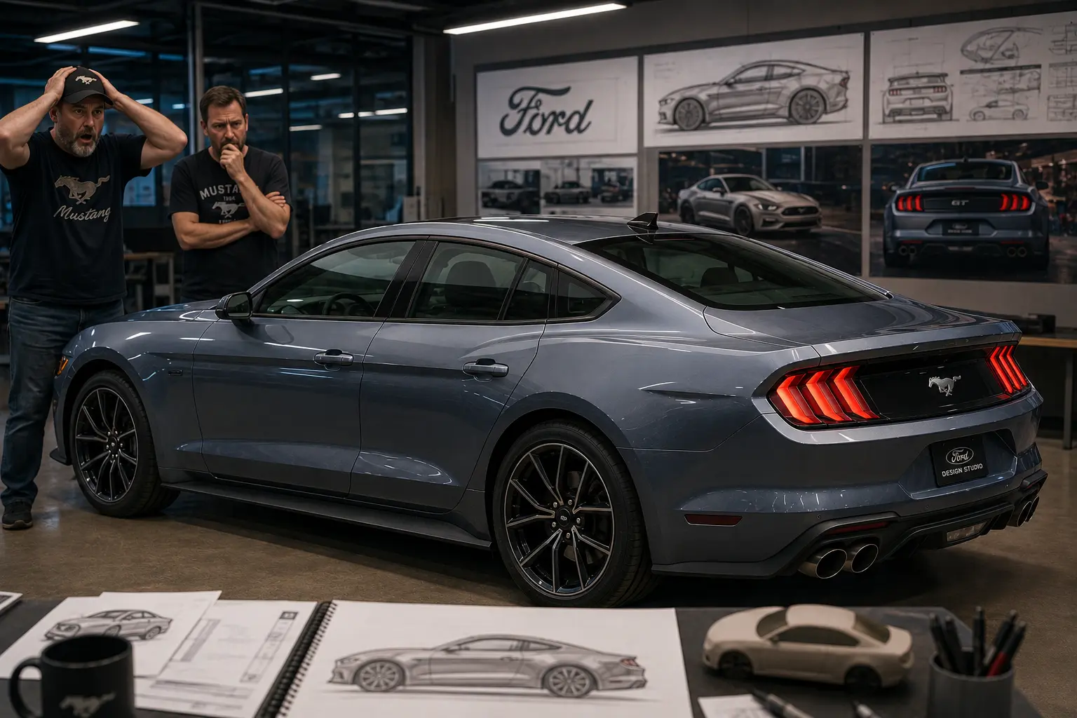 Mustang 4 deur