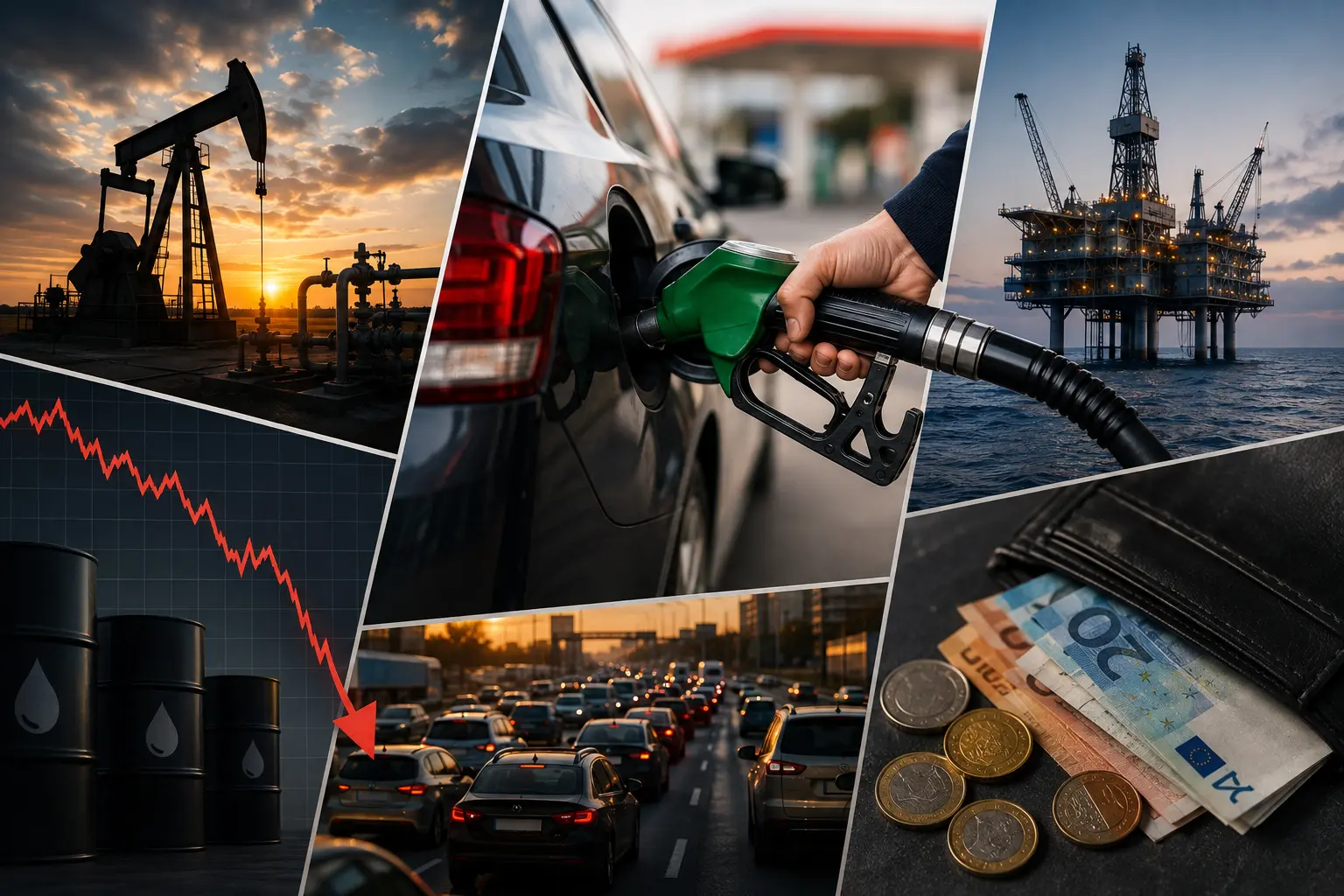 Waarom daalt de benzineprijs niet als de olieprijs zakt?