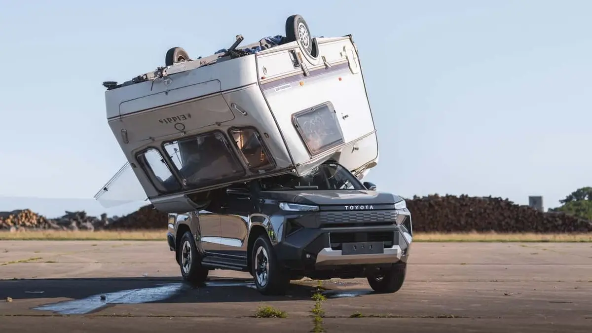 electric toyota hilux recreates top gear stunt 1200x675