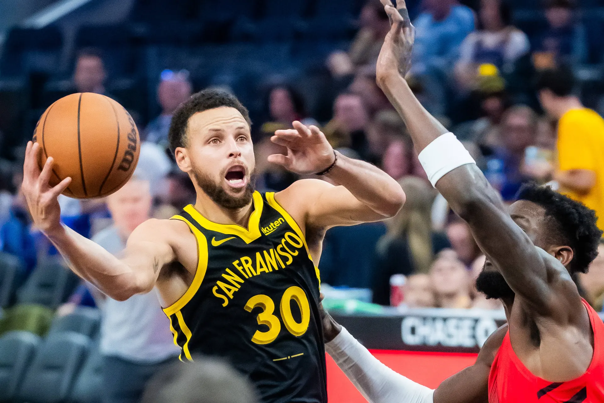 stephen curry warriors raptors