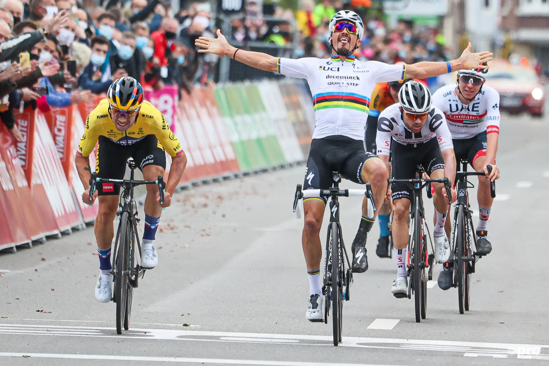 Previa Mundial de Ciclismo 2022 (Prueba en ruta élite masculina). Alaphilippe lucha por su tercer título mundial, frente a los mejores del mundo